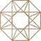 Ekena Millwork Guardian Wood Fretwork Pierced Ceiling Medallion, Red Oak, 36"OD x 14"ID x 1/4"T CMWP36X36X0250GDRO - alternate 4